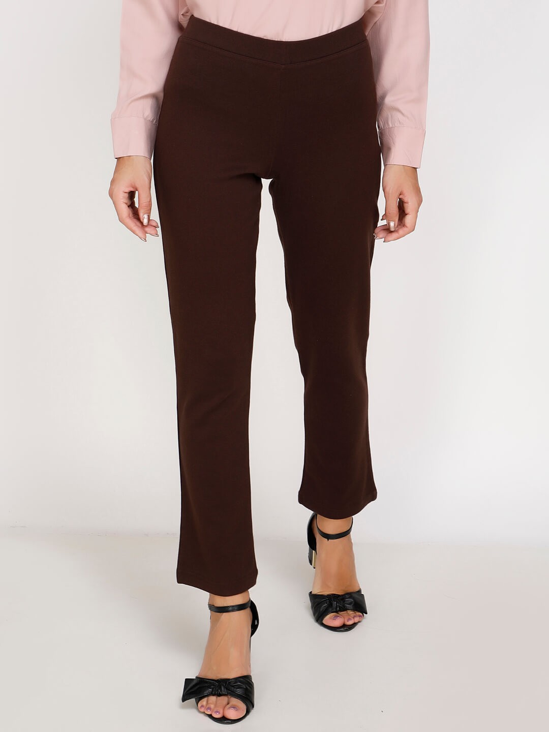 Buy Chocolate Brown Trousers  Pants for Women by ISCENERY BY VERO MODA  Online  Ajiocom