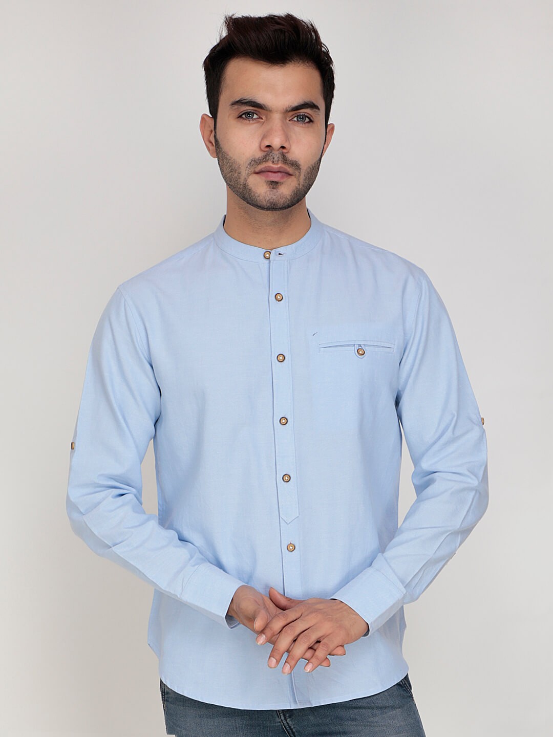 prince collar shirt