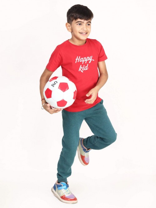 Boy Happy Kid Round Neck Tshirt