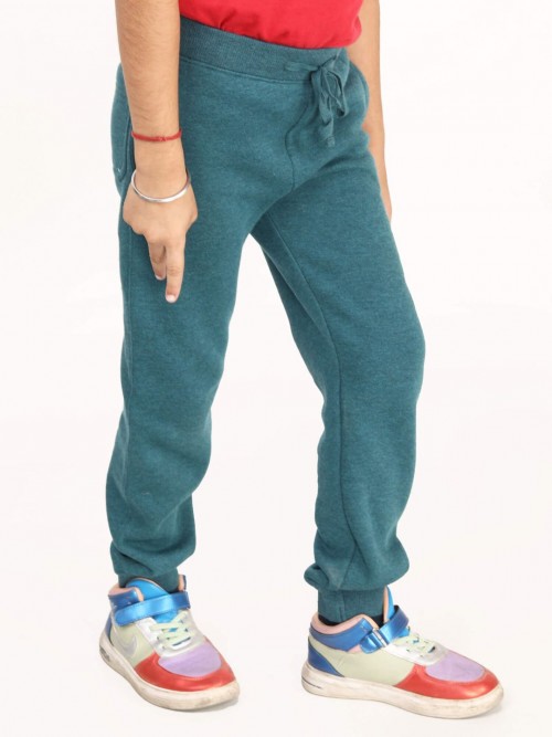 Boy Tie Knot Joggers In Green