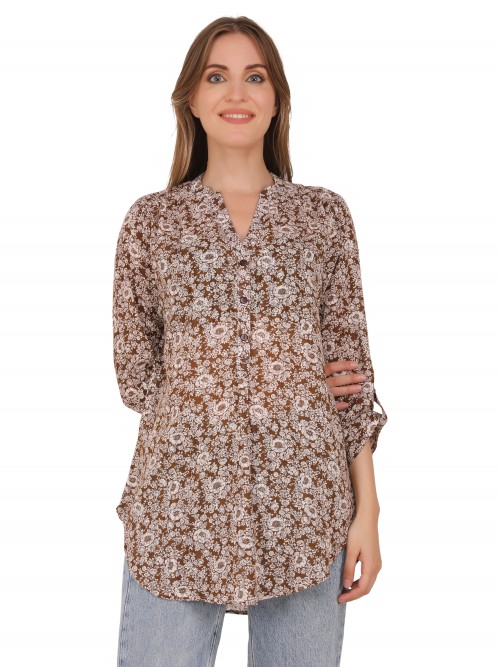 Woman Printed Long Top